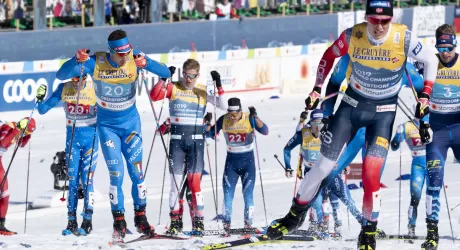 OBERSTDORF - Casi di Covid nella delegazione azzurra che lascia i mondiali 