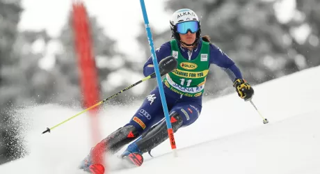 LENZERHEIDE - Comanda Liensberger, Vlhova 6/a, Curtoni 10/a è la migliore delle azzurre