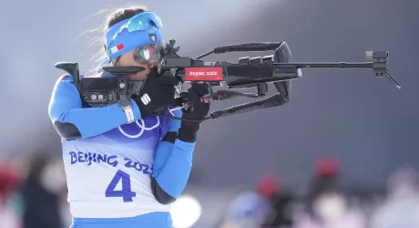 Dorothea Wierer non delude mai, è bronzo nella sprint di biathlon