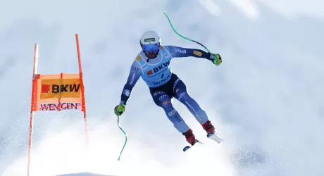 WENGEN - Vince Odermatt, ma è grande Italia con Schieder, Paris e Casse