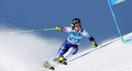 Kronplatz, Brignone cade sul più bello, vince Robinson, ottima Della Mea