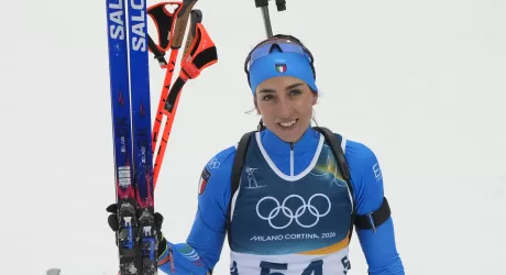 Vittozzi regala all'Italia il primo oro di sempre nel biathlon