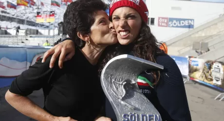 Il libro di Ninna Quario: Due vite, slalom parallelo con mia figlia Federica Brignone