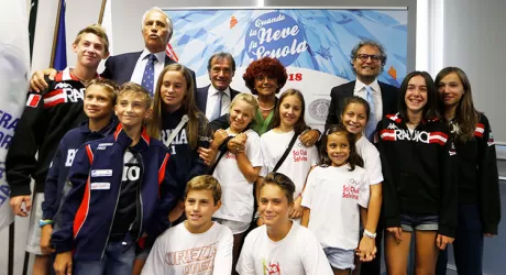 FISI - PRESENTATO IL PROGETTO "QUANDO LA NEVE FA SCUOLA"