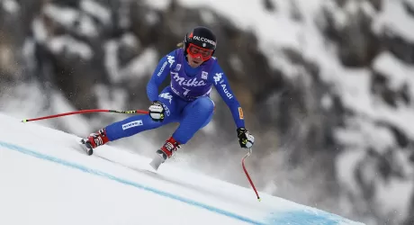 GARMISCH - Goggia seconda per 2 centesimi, vince Lindsey Vonn