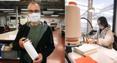 SALOMON - Al via la produzione di 90.000 mascherine per la lotta al Covid 