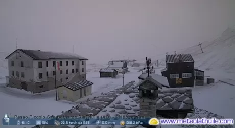 PRIMA NEVE SULLE ALPI - GUARDA LE WEBCAM SULLE PISTE DA SCI