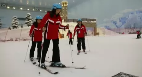 SCI INDOOR - INAUGURATO IN CINA LO SKIDOME PIÙ GRANDE DEL MONDO, VIDEO