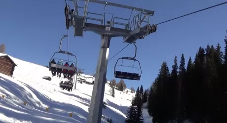 ALTA BADIA - Nuova seggiovia esaposto Roby