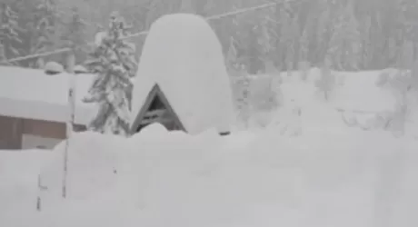 Super neve in Val d'Ultimo: caduti 2 metri video