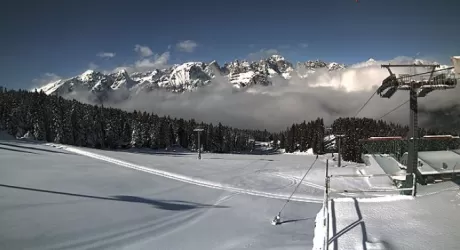Ecco la prima neve, anche a quote basse: le webcam dalle ski area