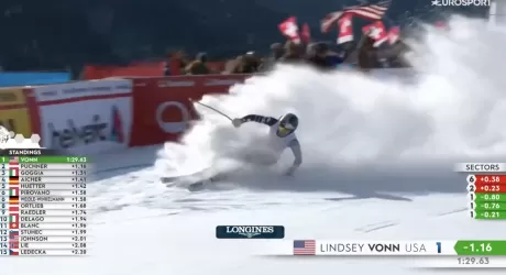 Video, la discesa della vittoria di Lindsey Vonn a St. Moritz