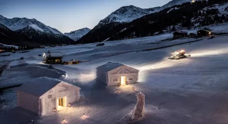 LIVIGNO - Hai mai dormito in uno chalet di neve? Fotogallery