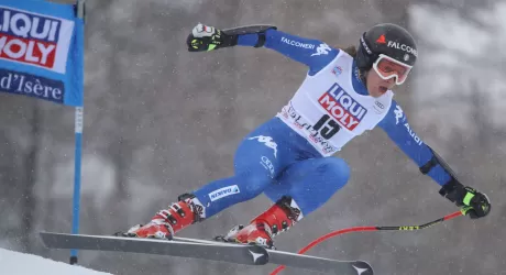 VAL D'ISERE - Goggia seconda! Vince Lindsey Vonn