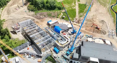 Villach, nuova cabinovia Kanzelbahn II all'Alpe Gerlitzen 