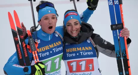 Vittozzi Giacomel, un'altra medaglia dal biathlon