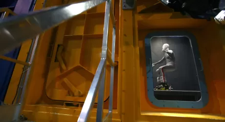 COLMAR - Le tute in Graphene dei francesi sono testate in Galleria del vento