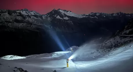 Andermatt, la stagione è iniziata il 15 novembre