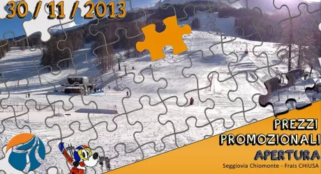 CHIOMONTE - Sabato 30 novembre al via la stagione invernale 2013 - 2014