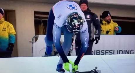 ST. MORITZ - Bagnis firma la prima vittoria azzurra nello skeleton 