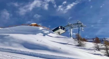 BARDONECCHIA - Da oggi è in funzione la nuova seggiovia Jafferau 6GIGANTE