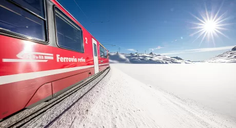 Il Trenino Rosso del Bernina potrebbe arrivare fino a Livigno 
