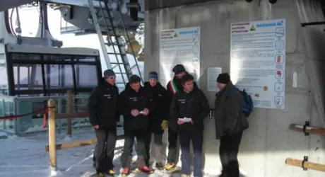 GRESSONEY - Inaugurato il funifor Passo dei Salati - Indren