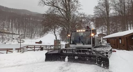 CERRETO LAGHI - Quasi 1 metro di neve, sabato piste aperte per gli atleti 