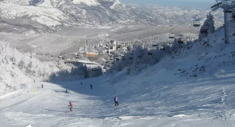 CERRETO LAGHI - Nuova seggiovia Valle Fonda con pista per principianti