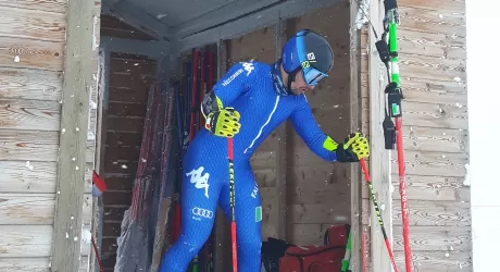 SESTRIERE - Gigantisti italiani e francesi preparano Pyeongchang