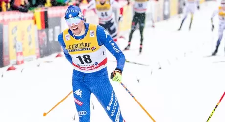 OBERSTDORF - De Fabiani terzo a sorpresa nella 15 km di fondo