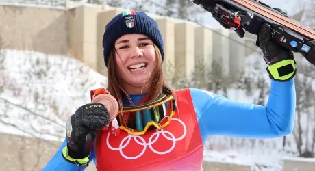 Delago bronzo e lacrime: "Sono estremamente grata"