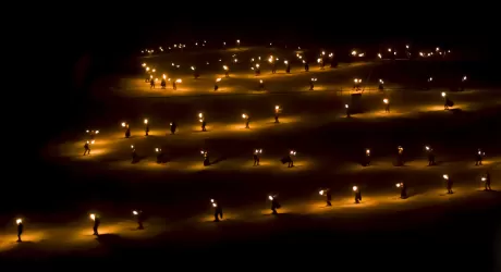 TARVISIO - La fiaccolata da record sul Lussari, fotogallery