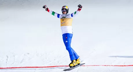 SNOWBOARD - Eterno Fischnaller, sua la Coppa di gigante