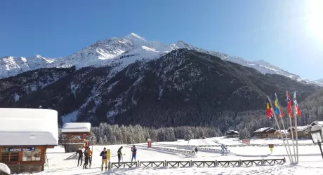 SANTA CATERINA - Da oggi, 5 dicembre, è aperta la pista da sci di fondo