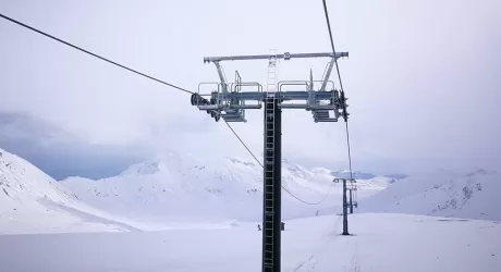 CAMPO IMPERATORE - Ancora niente sci, la seggiovia Fontari non è pronta