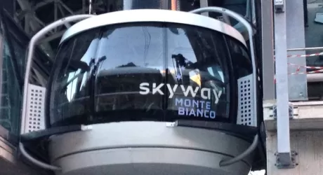 FUNIVIE DEL MONTE BIANCO - Svelata la nuova cabina rotante 