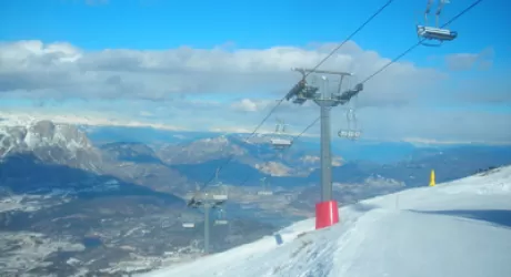 MONTE BONDONE - Funivia da Trento: difficile coprire i costi