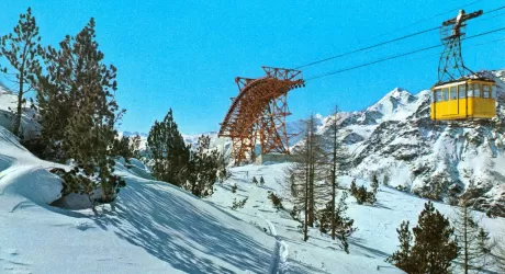 CHIESA VALMALENCO - Funivia al Bernina compie 60 anni