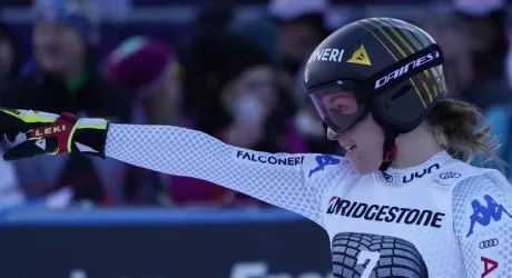 GARMISCH - Goggia seconda in discesa, vittoria a Venier