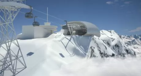 SOELDEN - Si scia da fine mese. Primo compleanno per l'avveniristica cabinovia