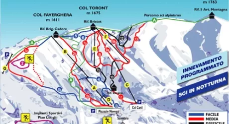 NEVEGAL - La società impianti rimane ancora bellunese