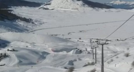 CAMPO FELICE – Da  oggi si scia: 5 piste aperte