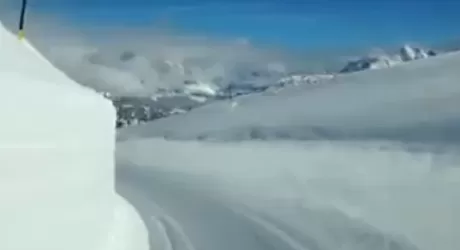 CORTINA – Passo Giau tra muri di neve - Il video
