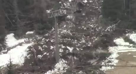 CORVARA – Frana Crep de Sela si avvicina alle abitazioni. La fotogallery