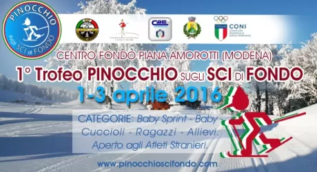 PIANA AMOROTTI - Primo trofeo Pinocchio sci di fondo, 1- 3 aprile
