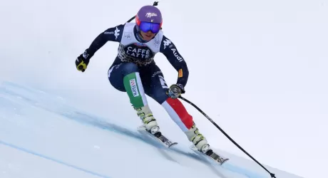 SCI - Elena Curtoni primo podio a St. Moritz
