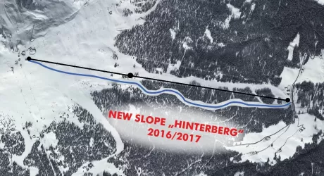 PLAN DE CORONES - Nuova pista Hinterberg per la prossima stagione