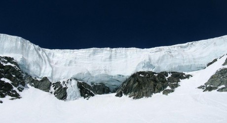 Enormi seraccate di ghiaccio sulla Valle di Verra