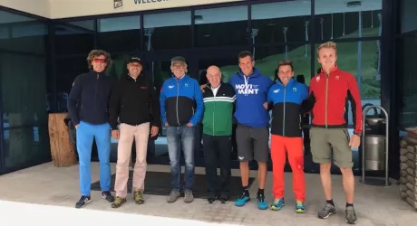 ALTA BADIA - ISPEZIONE FIS PER GIGANTE E PARALLELO DI COPPA DEL MONDO